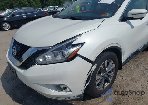 2015 Nissan Murano Sl from USA, damaged, VIN 5N1AZ2MH2FN289797